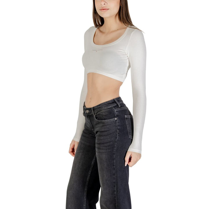 Tommy Hilfiger Jeans - White Recycled Cotton Sportswear