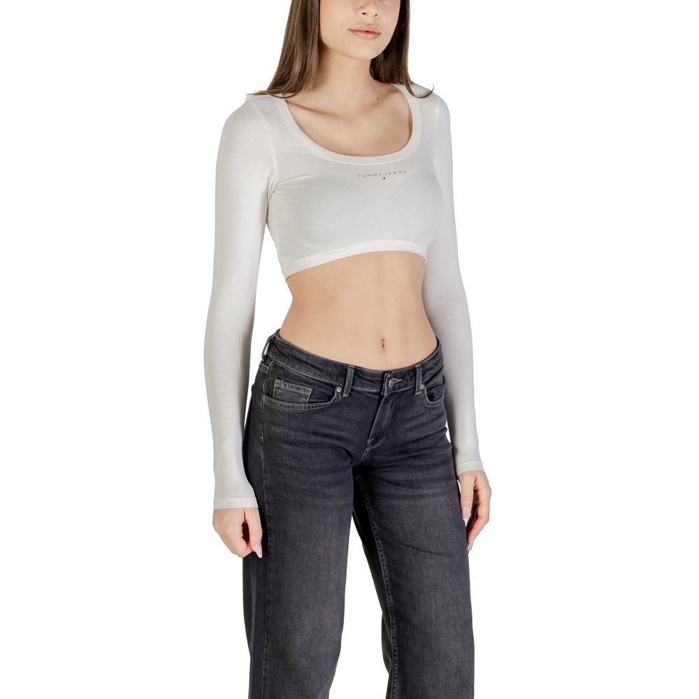 Tommy Hilfiger Jeans - White Recycled Cotton Sportswear