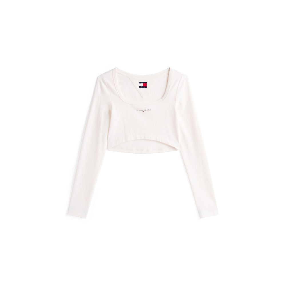 Tommy Hilfiger Jeans - White Recycled Cotton Sportswear