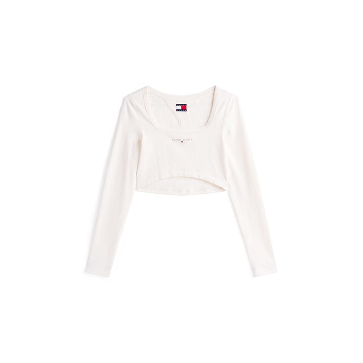 Tommy Hilfiger Jeans - White Recycled Cotton Sportswear