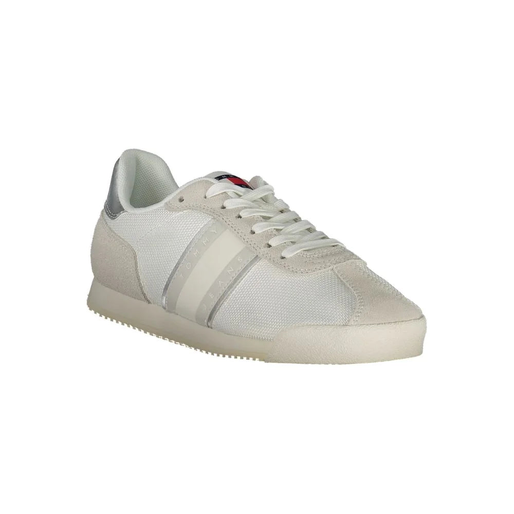 Tommy Hilfiger Lace-Up Sneakers with Recycled Polyester Style