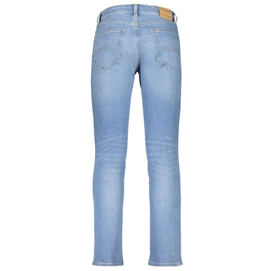 Tommy Hilfiger Light Blue Cotton Men Jeans