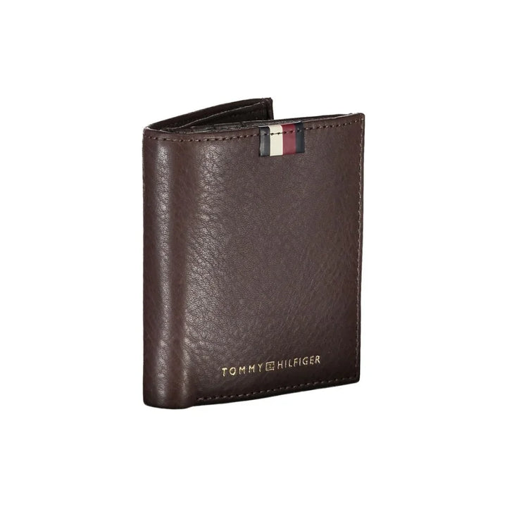 Tommy Hilfiger Marrone Leather Men Wallet