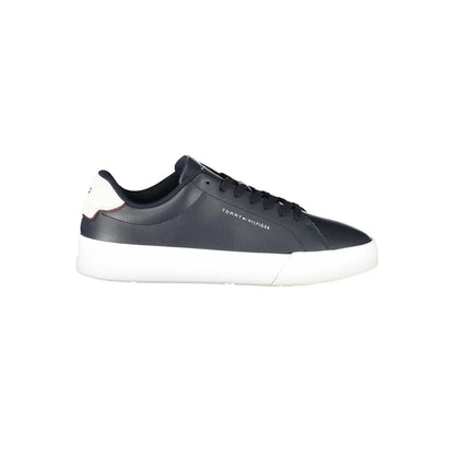 Tommy Hilfiger Men’s Sneakers Sporty Blue Style with White Accents