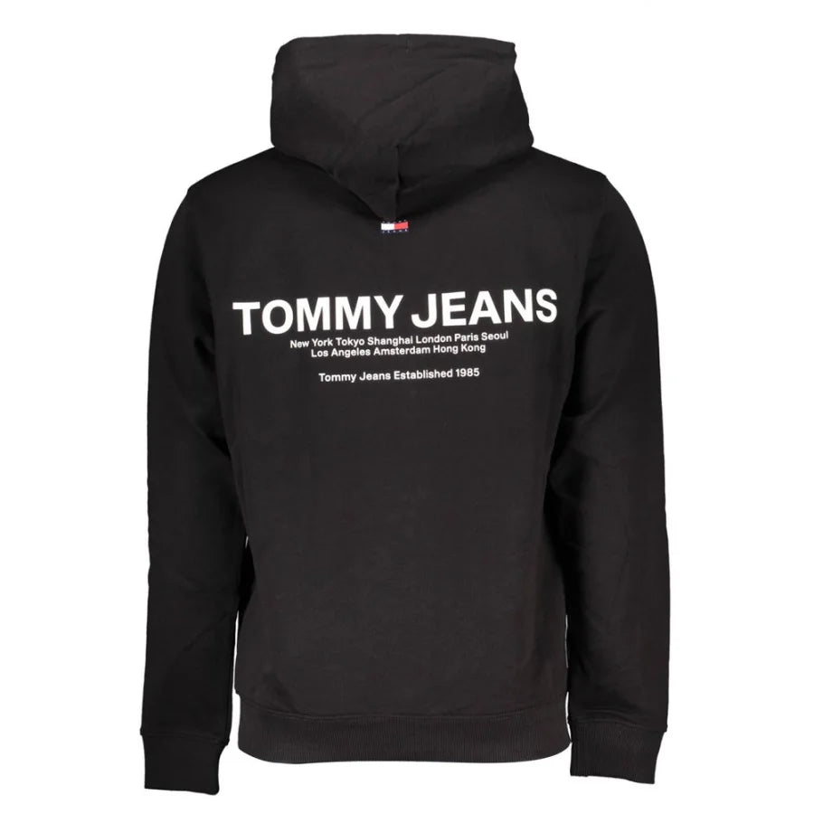 Tommy Hilfiger Nero Cotton Mens Sweatshirt