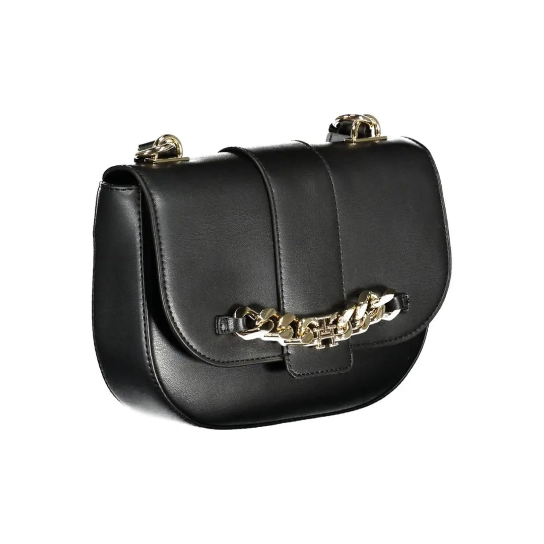 Tommy Hilfiger Nero Poliuretano Women Handbag