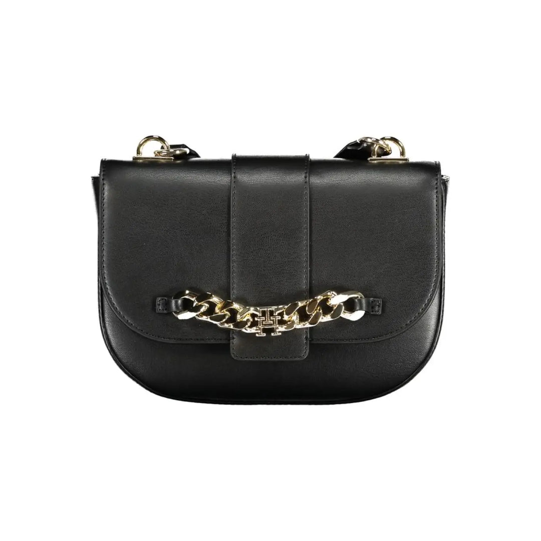 Tommy Hilfiger Nero Poliuretano Women Handbag