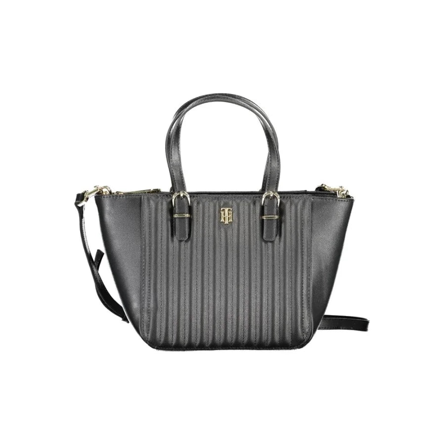Tommy Hilfiger Nero Poliuretano Women Handbag
