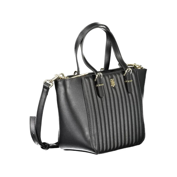 Tommy Hilfiger Nero Poliuretano Women Handbag