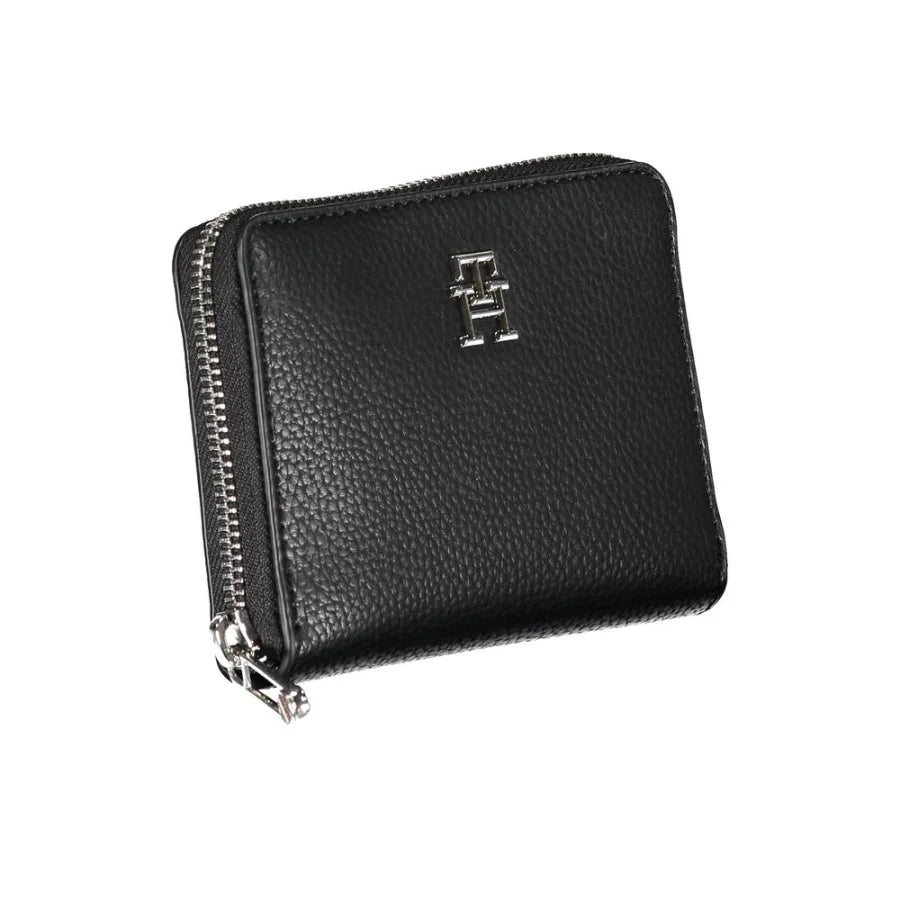 Tommy Hilfiger Nero Poliuretano Women Wallet