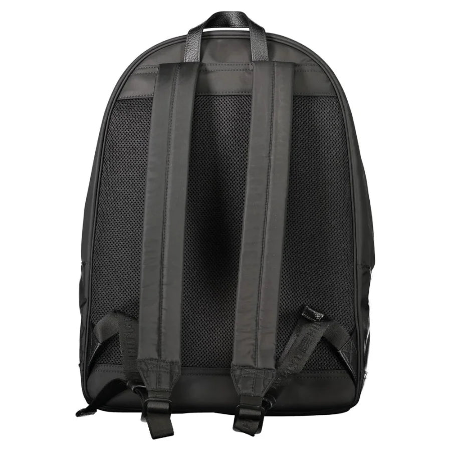 Tommy Hilfiger Nero Polyester Men Backpack