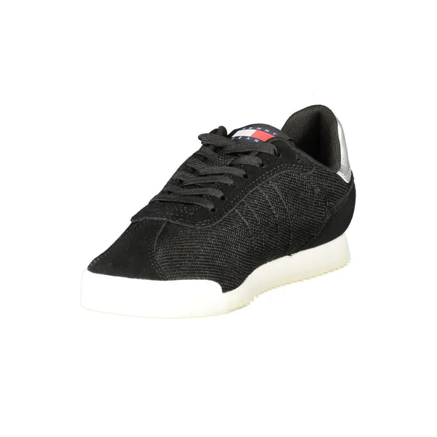 Tommy Hilfiger Nero Polyester Women Sneaker