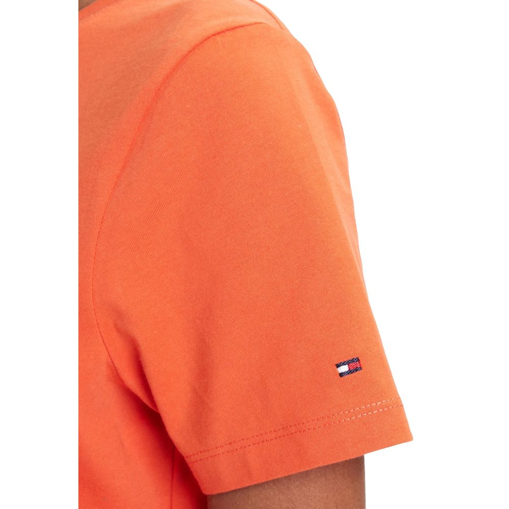 Tommy Hilfiger - Orange Recycled Cotton T-Shirt