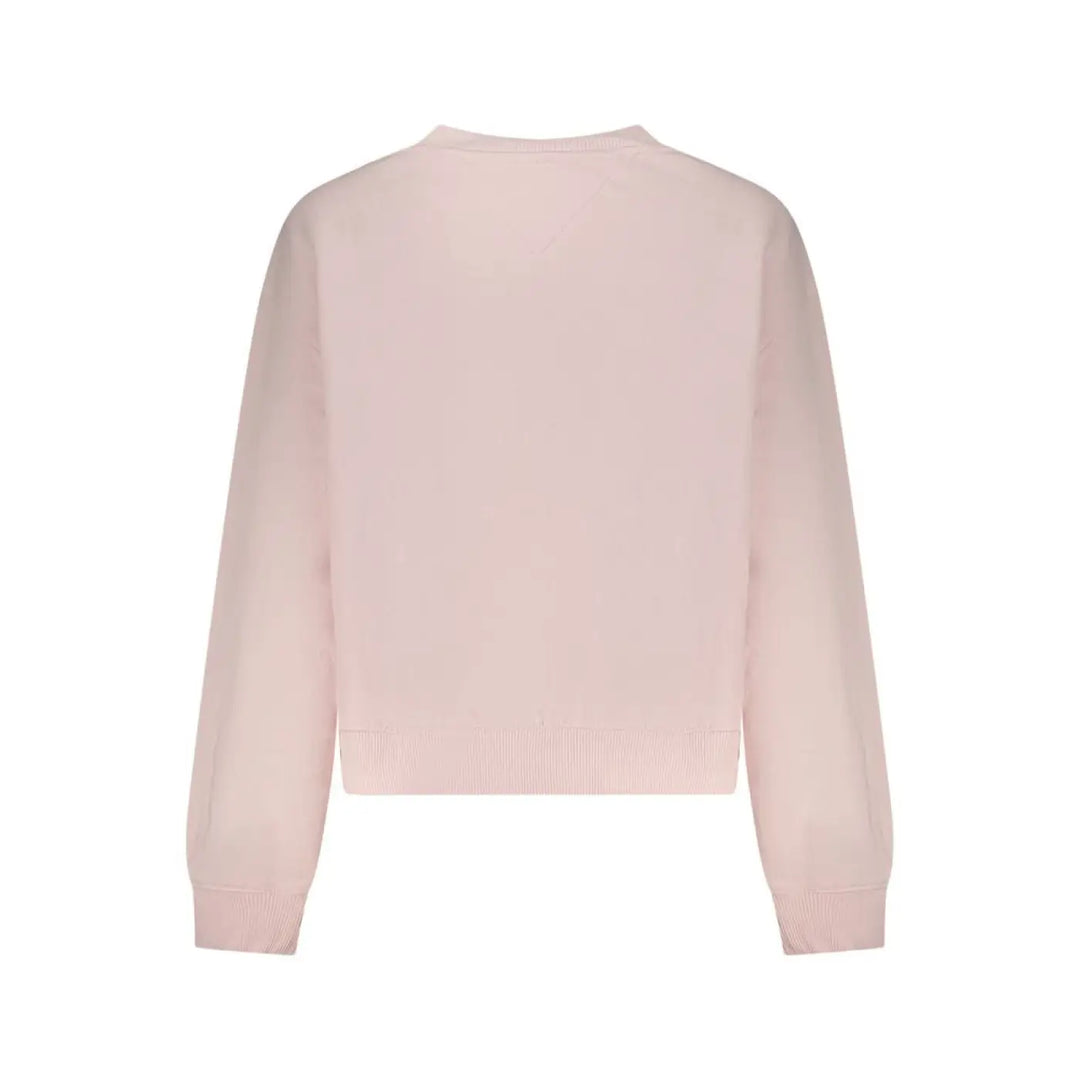 Tommy Hilfiger Pink Cotton Women Sweatshirt