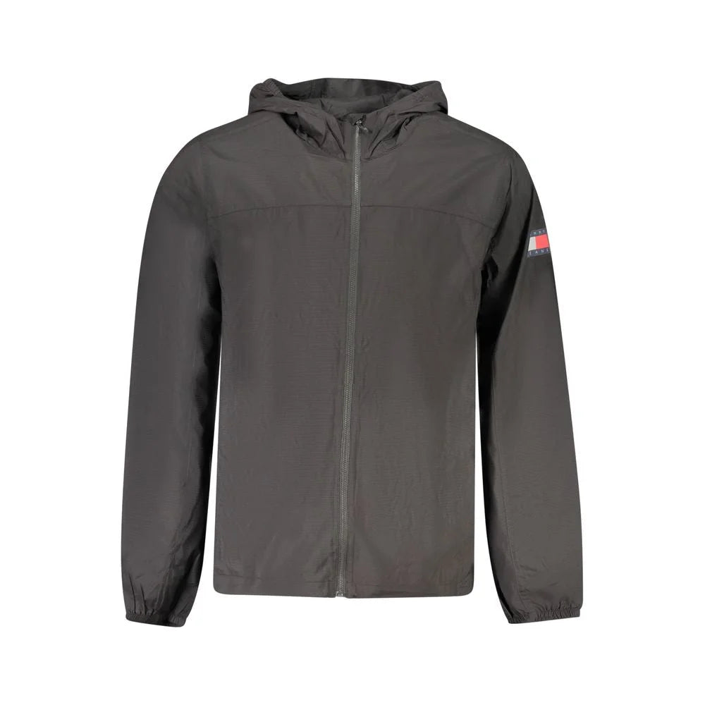 Tommy Hilfiger Recycled Nylon Jacket Bold Eco Style in Black