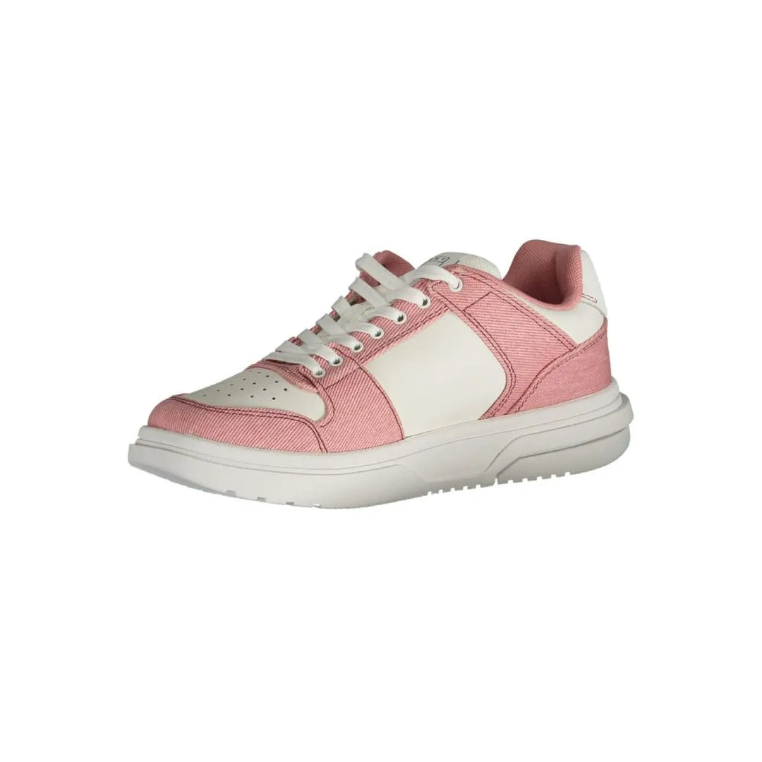 Tommy Hilfiger Rosa Poliuretano Donna Sneaker