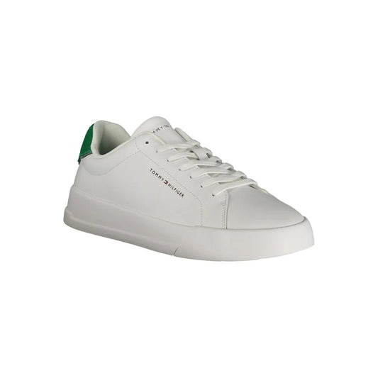 Tommy Hilfiger Sneakers White and Green Bold Style Comfort