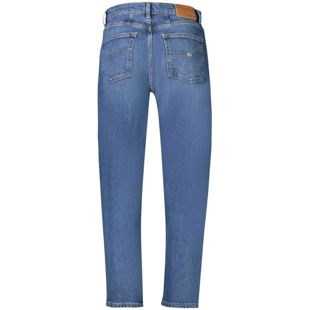 Tommy Hilfiger Ultra High Tapered Mom Jeans Classic Blue Denim