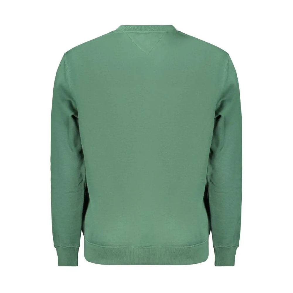 Tommy Hilfiger Verde Cotton Male Sweatshirt