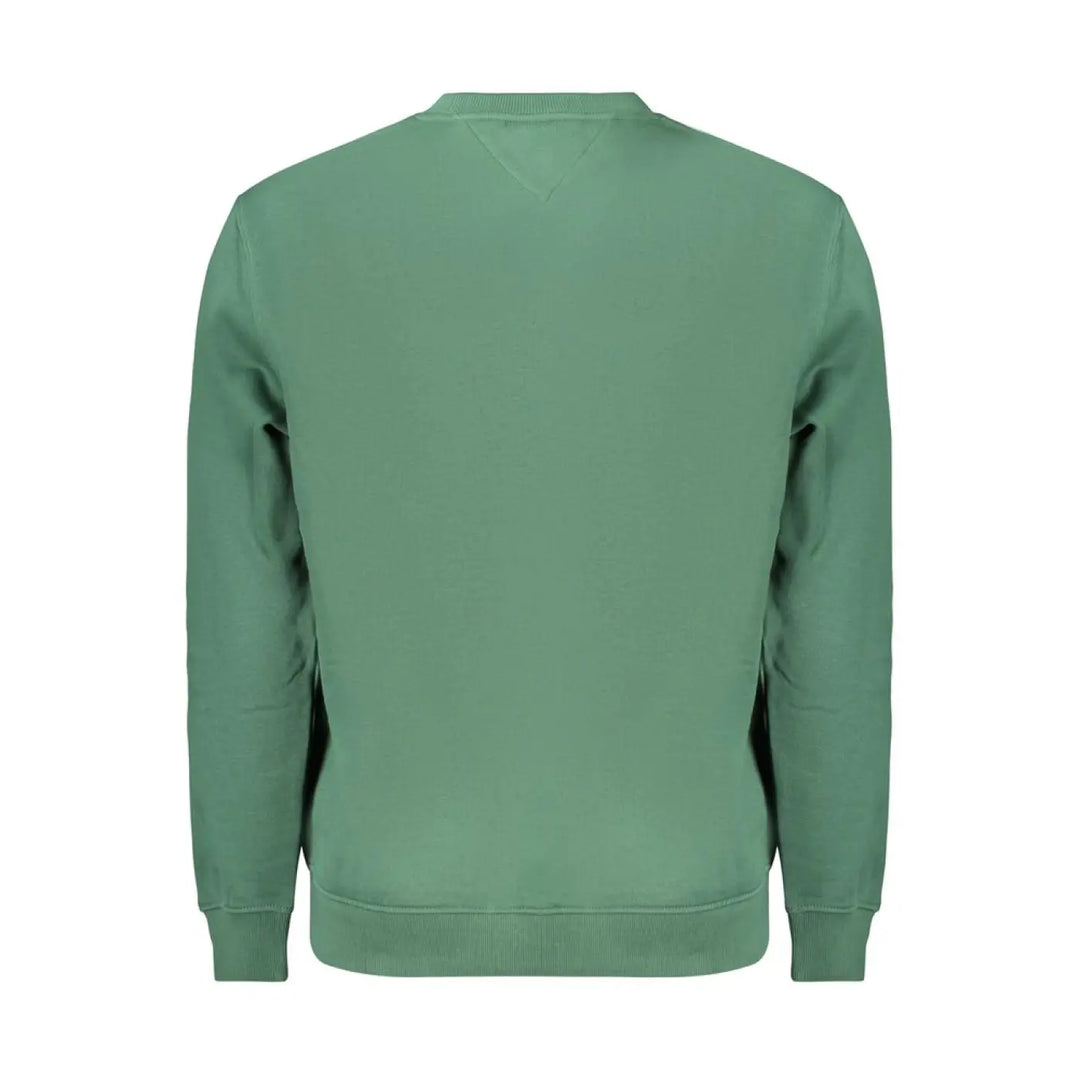 Tommy Hilfiger Verde Cotton Male Sweatshirt
