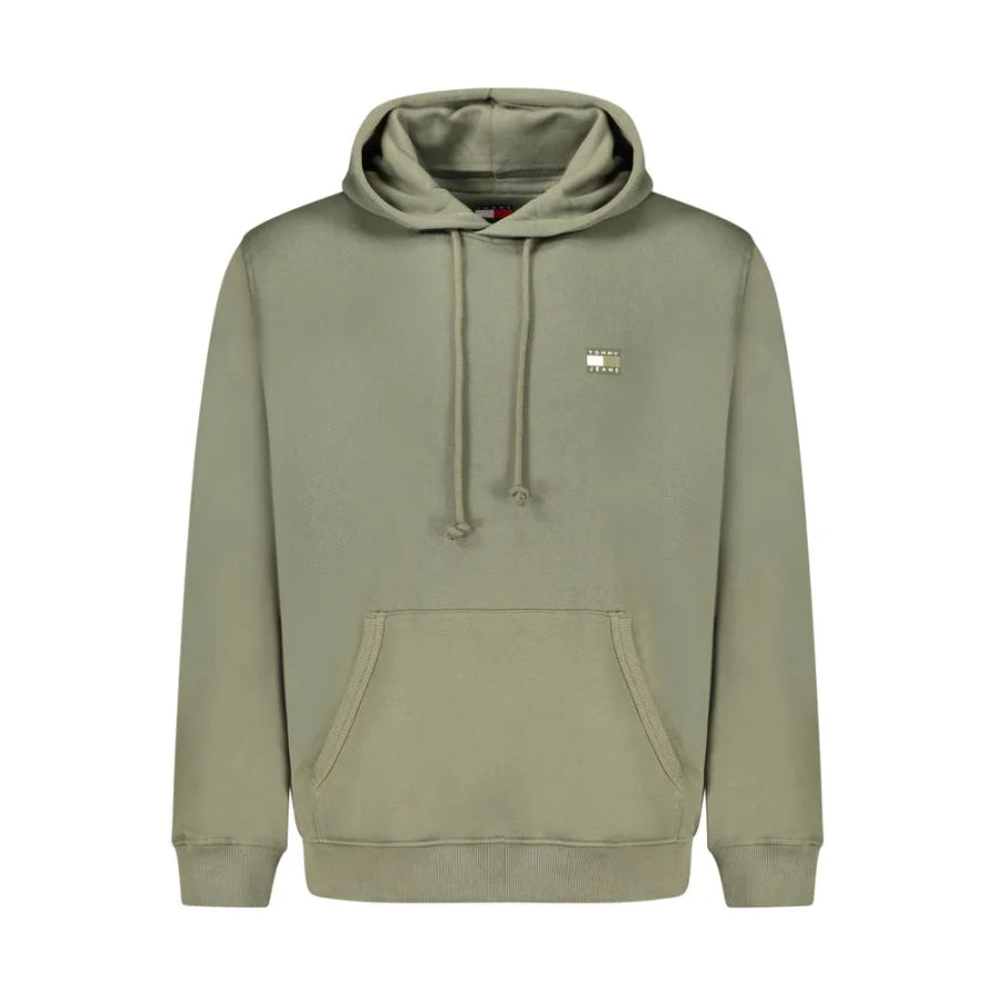 Tommy Hilfiger Verde Cotton Men’s Sweatshirt Hoodie