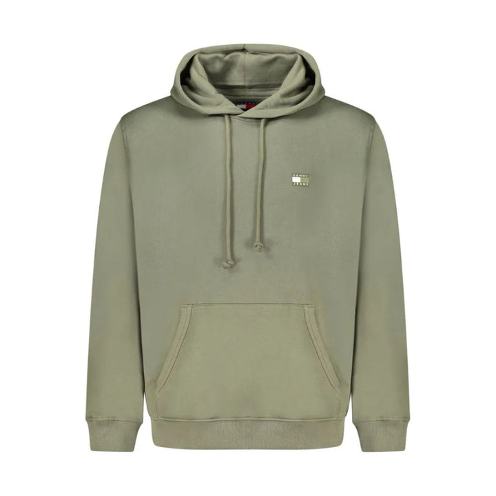 Tommy Hilfiger Verde Cotton Men’s Sweatshirt Hoodie