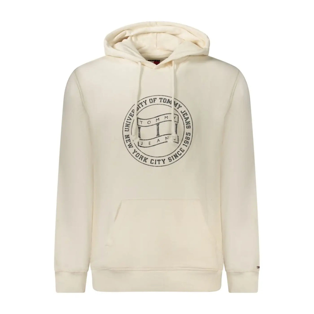Tommy Hilfiger White Cotton Men’s Sweatshirt