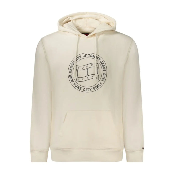 Tommy Hilfiger White Cotton Men’s Sweatshirt