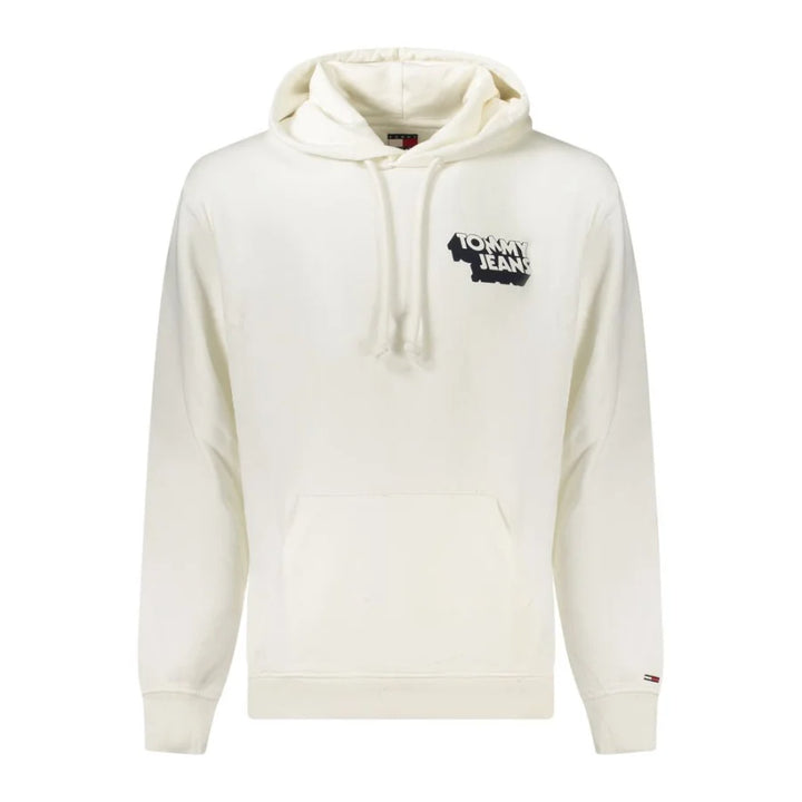 Tommy Hilfiger White Cotton Men’s Sweatshirt