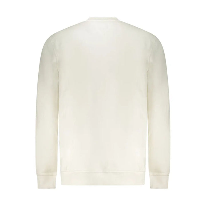 Tommy Hilfiger White Cotton Men’s Sweatshirt