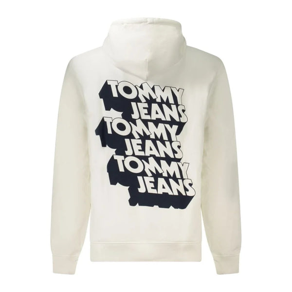 Tommy Hilfiger White Cotton Men’s Sweatshirt