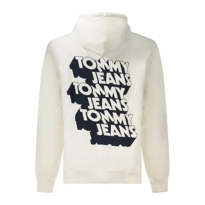 Tommy Hilfiger White Cotton Men’s Sweatshirt