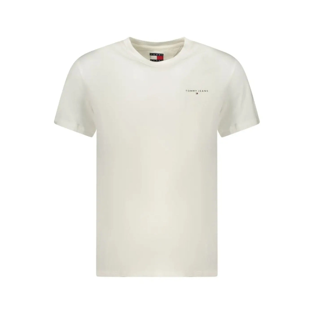 Tommy Hilfiger White Cotton Men’s T-shirt