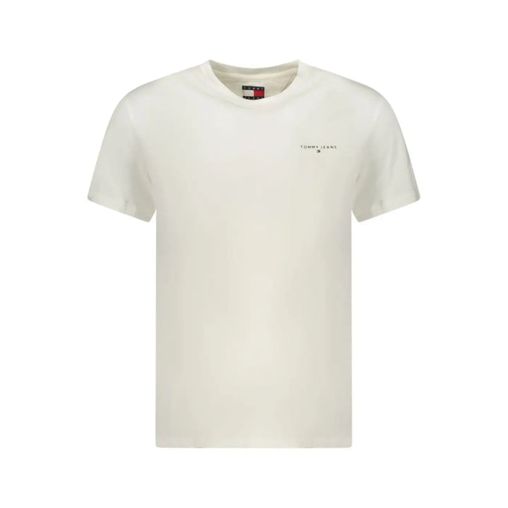 Tommy Hilfiger White Cotton Men’s T-shirt