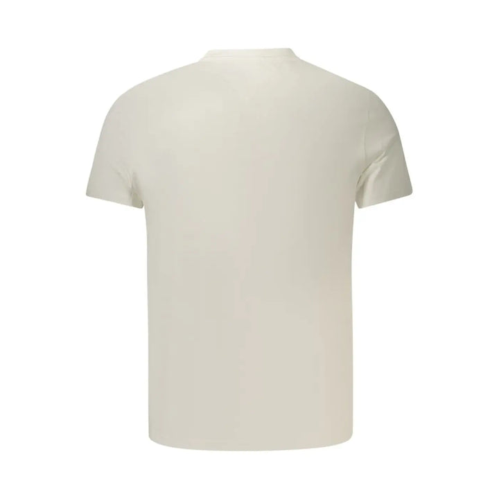Tommy Hilfiger White Cotton Mens T-shirt