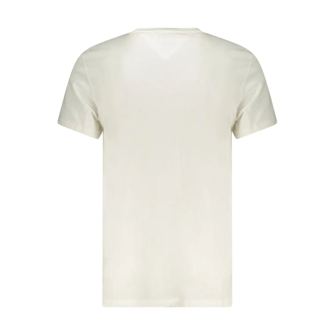 Tommy Hilfiger White Cotton Men’s T-shirt