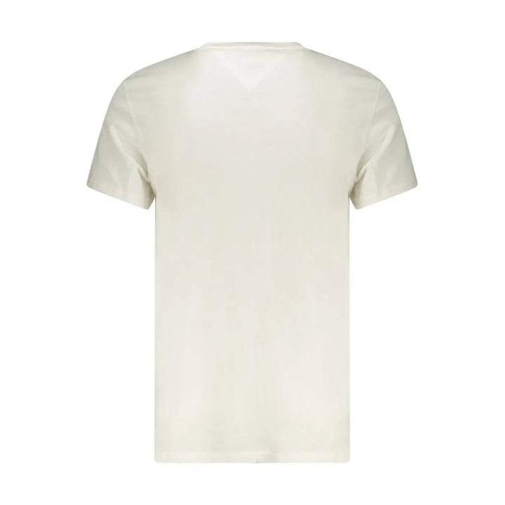 Tommy Hilfiger White Cotton Men’s T-shirt