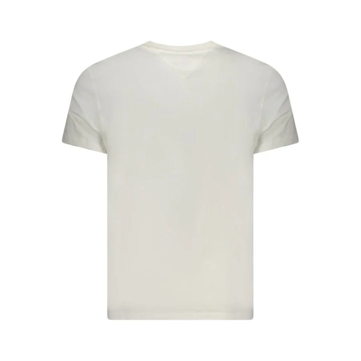 Tommy Hilfiger White Cotton Men’s T-Shirt