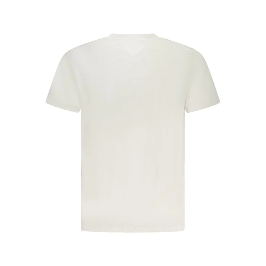 Tommy Hilfiger White Cotton Men’s T-Shirt
