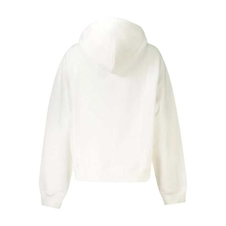 Tommy Hilfiger White Cotton Women Sweatshirt