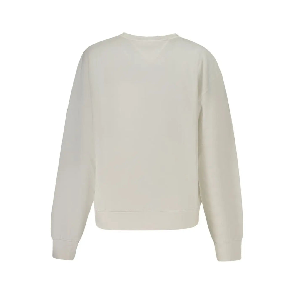 Tommy Hilfiger White Cotton Women Sweatshirt