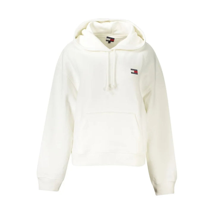 Tommy Hilfiger White Cotton Women Sweatshirt