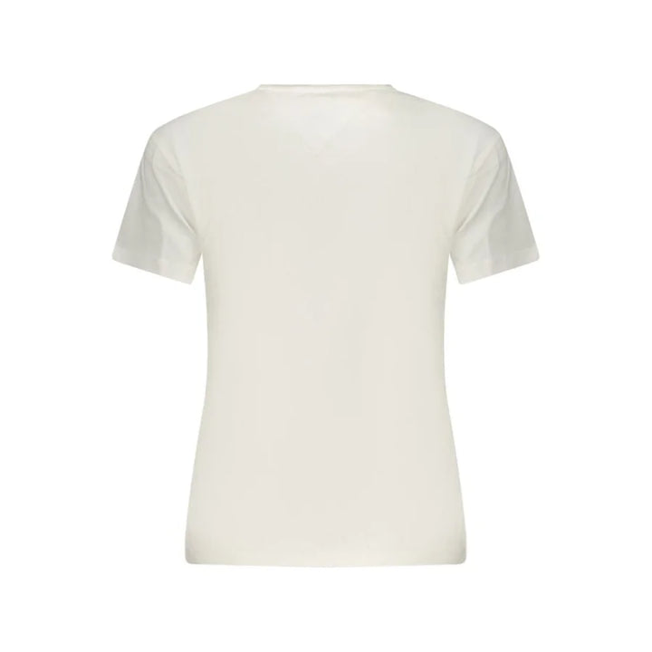 Tommy Hilfiger White Cotton Women T-Shirt