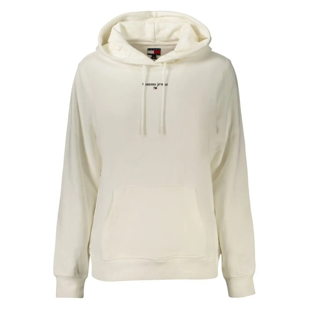Tommy Hilfiger White Cotton Women’s Sweatshirt