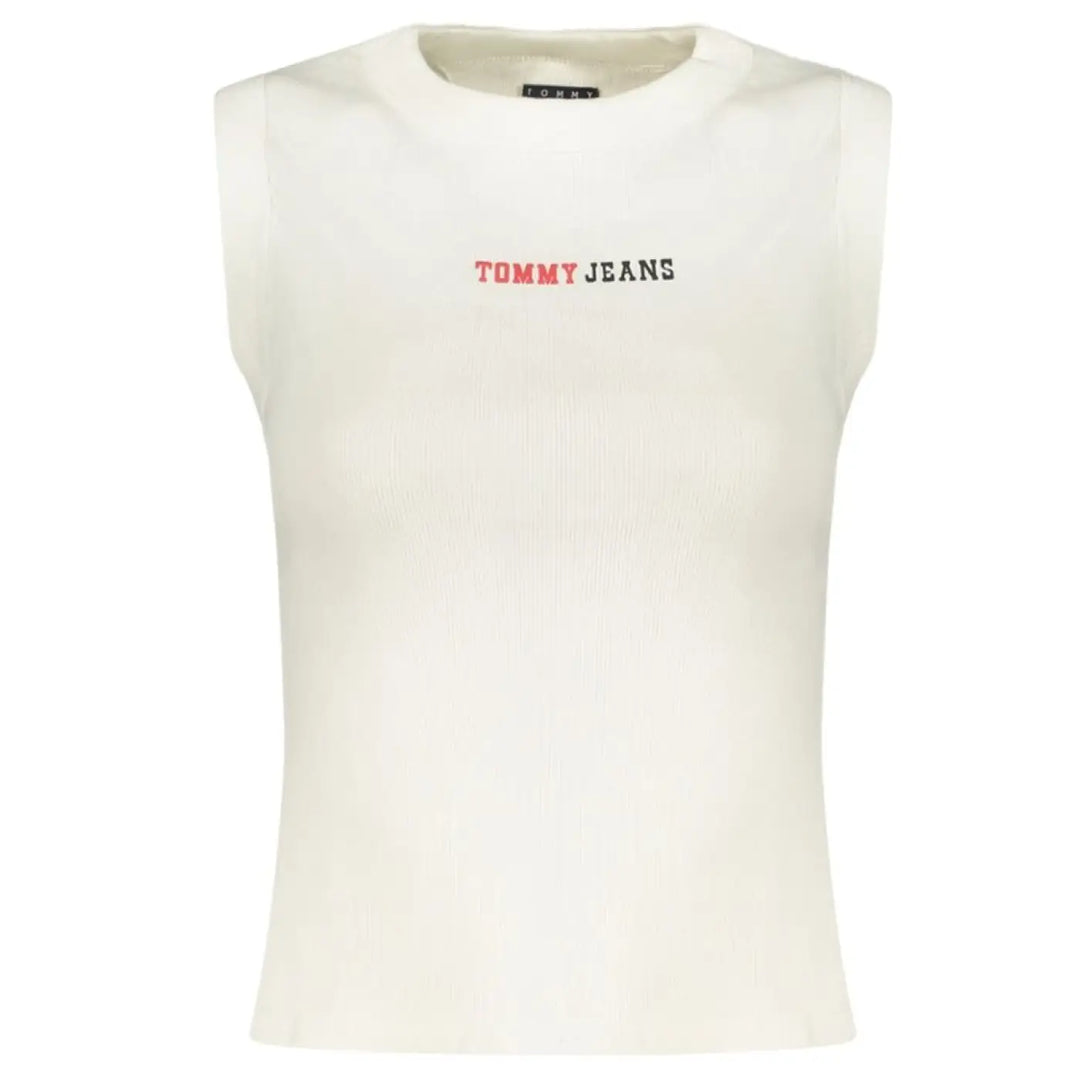 Tommy Hilfiger White Cotton Women’s Tank