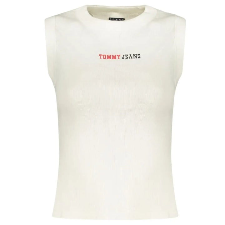 Tommy Hilfiger White Cotton Women’s Tank