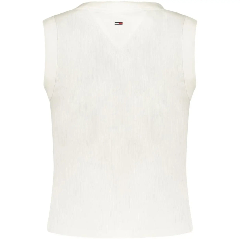 Tommy Hilfiger White Cotton Women’s Tank