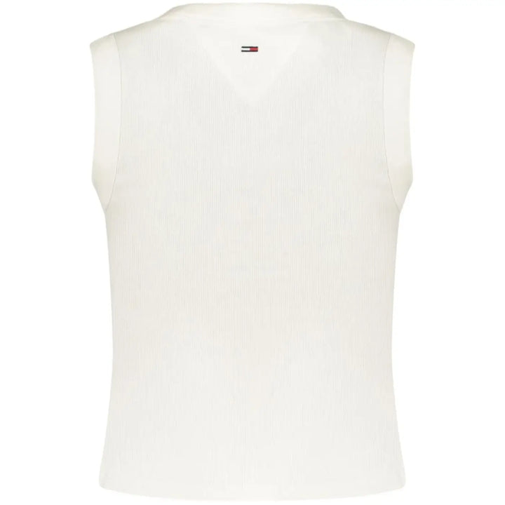 Tommy Hilfiger White Cotton Women’s Tank
