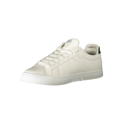 Tommy Hilfiger White Polyester Athletic Sneakers