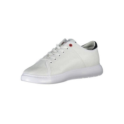 Tommy Hilfiger White Polyester Men Sneaker